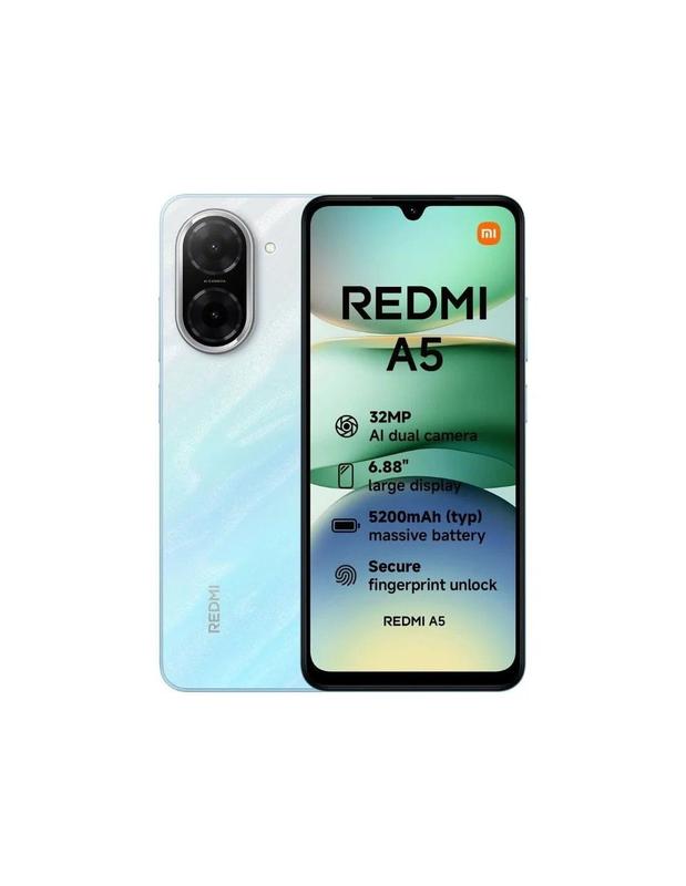 Xiaomi Redmi A5 (64+3GB) Azul Oceano - Xiaomi - Magazine Luiza